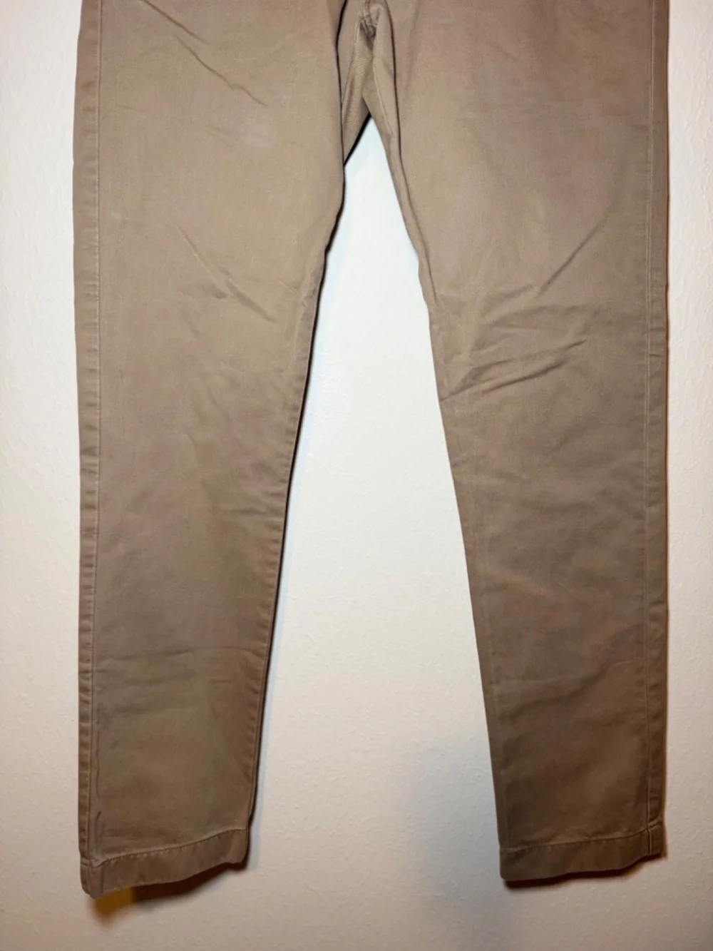 J.Crew Always 484 Slim Chino Pants Mens 30x32 Khaki Tan Cotton Casual Preppy
